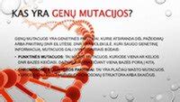 BRCA genų mutacijos schema