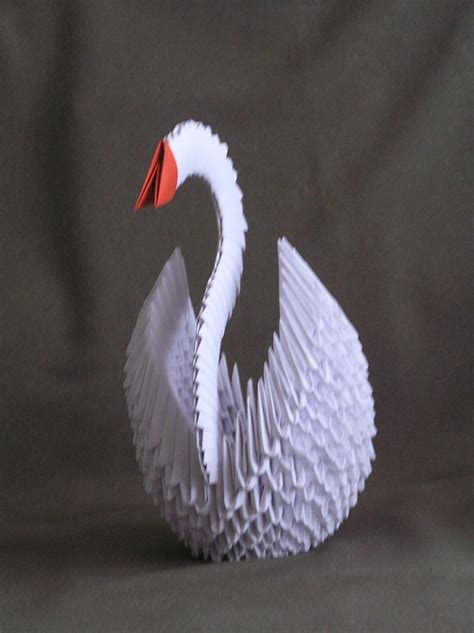Gulbė lelijoje 3D atvirutės pavyzdys