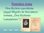 Migelio de Servanteso romano „Don Kichotas“ iliustracija