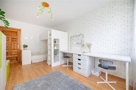 Vaikų kambario zonavimo pavyzdys