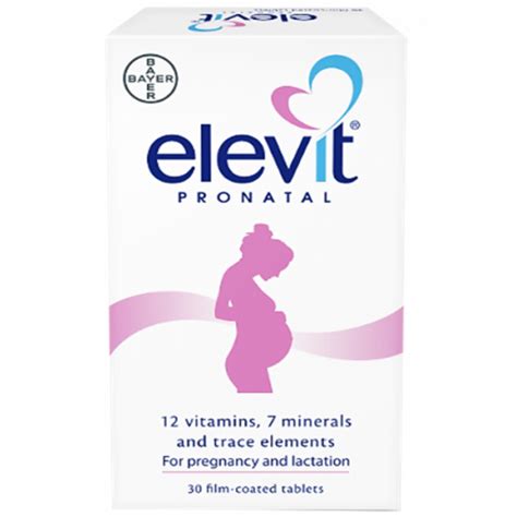Elevit Pronatal ir Elevit Breastfeeding pakuočių palyginimas