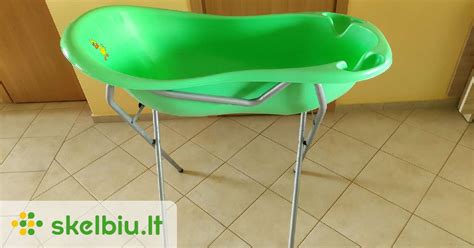 vaikiška vonelė su stovu