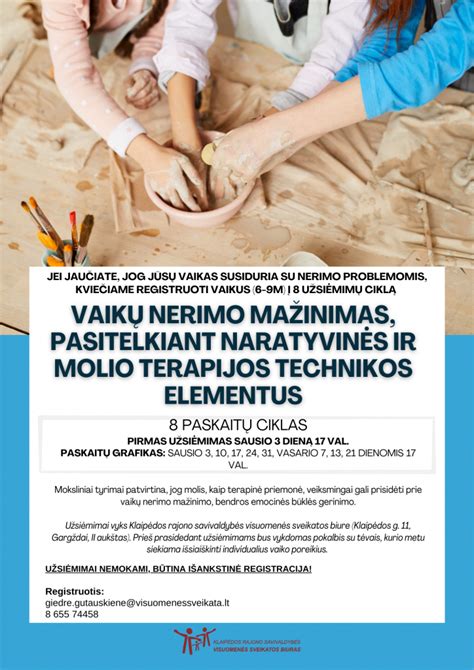 Įvairios molio technikos