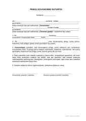 Žmogus ir gyvūno dovanojimo sutartis