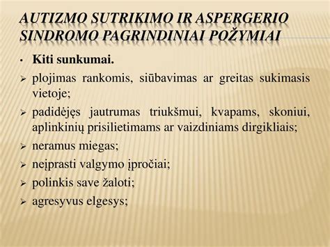 schematinis vaizdas kaip atpažinti autizmo spektro sutrikimo požymius