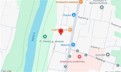 Žemėlapis: Antakalnio medicinos įstaigos