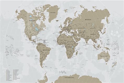 Pasaulio žemėlapis su lietuvių diasporos žymėmis