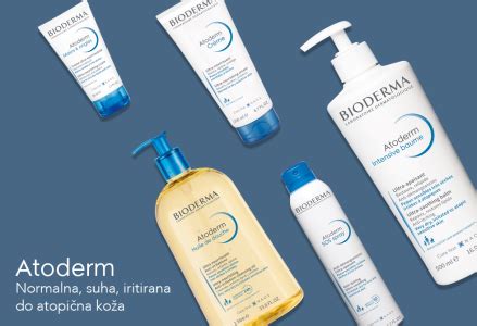 Bioderma Atoderm produktų linija atopinei odai