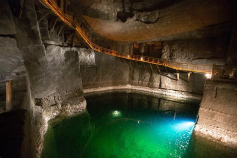 Veličkos druskų kasyklos interjeras