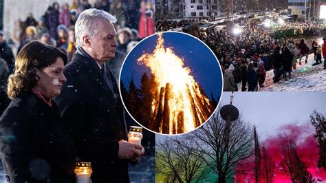 Sausio 13-osios įvykių akimirkos prie Televizijos bokšto