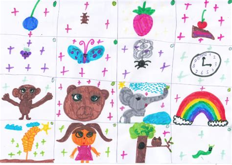 Vaikų piešinys apie mokyklą