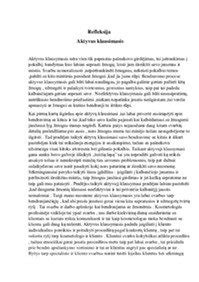 schema apie aktyvų klausymąsi