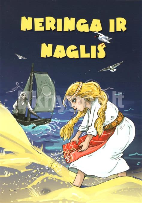 Neregio sukurta iliustracija knygai Neringa ir Naglis