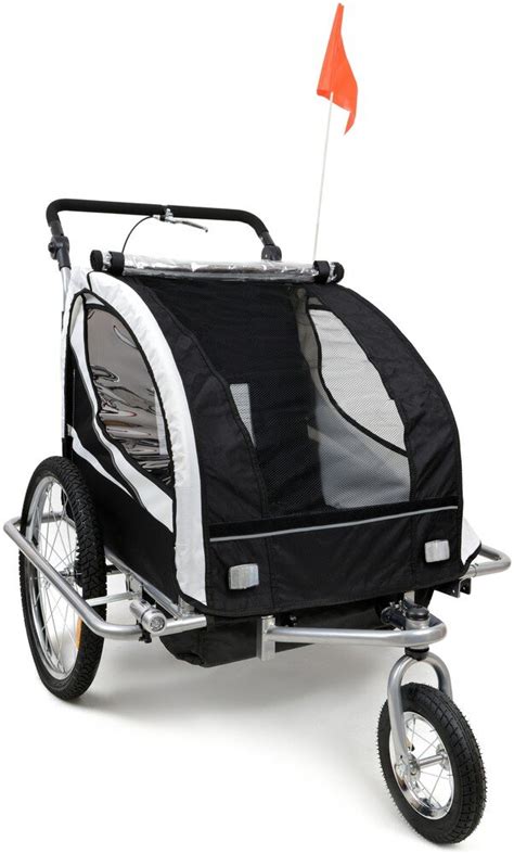 Dviračio priekaba su vaikais