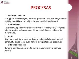mokymų procesas būsimiems globėjams