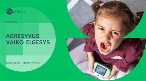 stresas ir vaiko elgesys