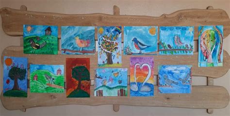 Autistiškų vaikų piešinių paroda