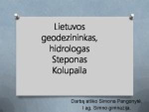Steponas Kolupaila dėsto Lietuvos universitete