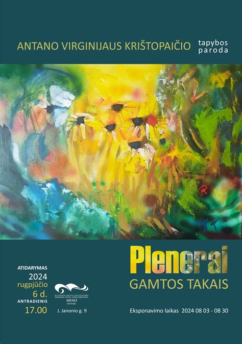 Stepono Kolupailos virtualios parodos plakatas