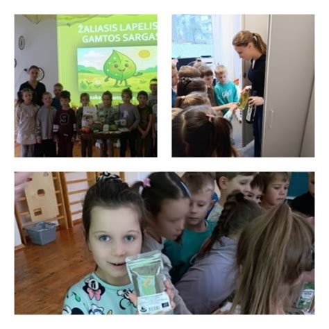 vaikai dalyvaujantys sveikos mitybos edukacijoje