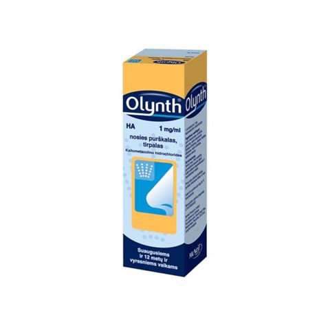 Olynth HA nosies purškalas