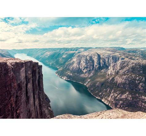 Norvegijos miškas ir gamtos peizažas