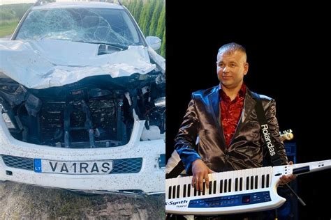 Grupės „Vairas“ lyderio Rolando Janušo portretas scenoje