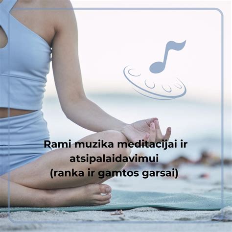 asmuo užsiimantis meditacija ramiame gamtos fone