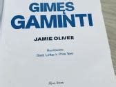 Jamie Oliver kulinarinė knyga Gimęs gaminti