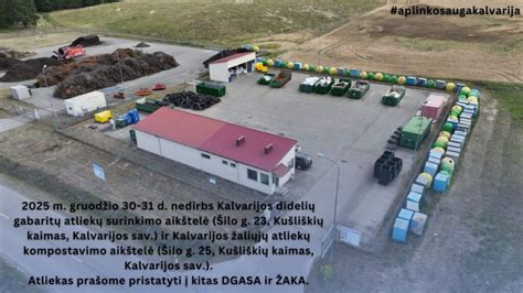 Didelių gabaritų atliekų surinkimo aikštelė (DGASA) ir 