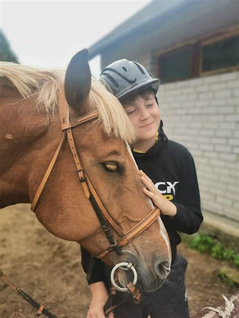 Vaikai susipažįsta su žirgais edukacinėje programoje