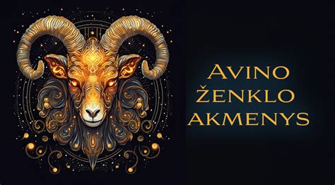 Avino zodiako ženklo simbolis ir Marso planeta