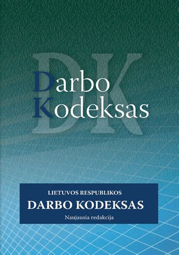 Lietuvos Respublikos Darbo kodekso knyga