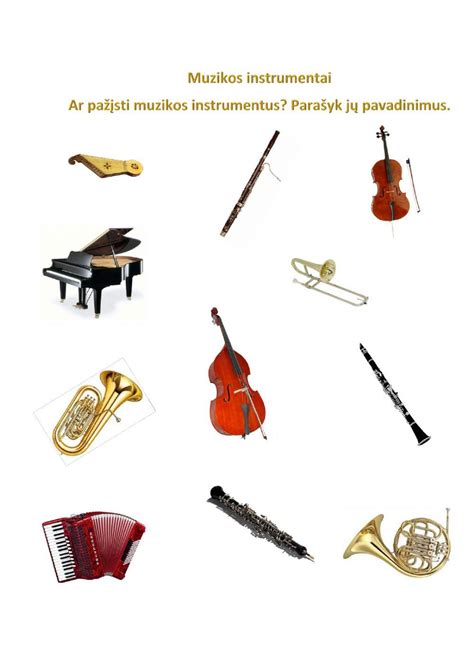 Baroko fleita ir kiti muzikos instrumentai