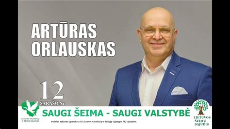 Artūras Orlauskas jaunystėje