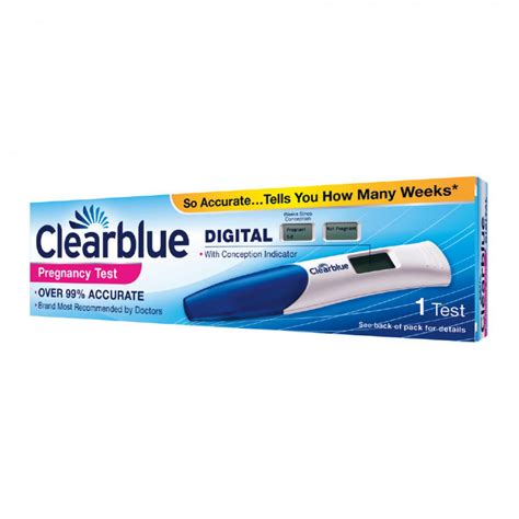 „Clearblue“ skaitmeninis nėštumo testas su savaičių indikatoriumi