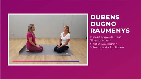 dubens raumenų pratimai nėščiosioms