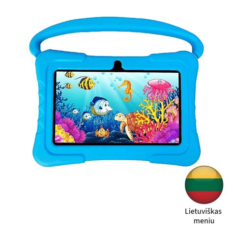 ACME Kids planšetinis kompiuteris su tvirtu guminiu dėklu