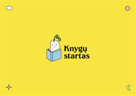 Knygų startas projekto logotipas