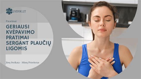 vyras padeda moteriai atlikti kvėpavimo pratimus
