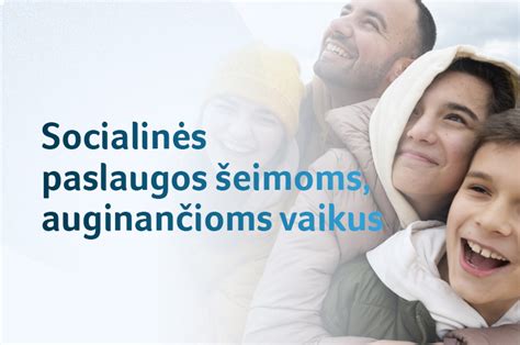 Pagalbos vaikams ir šeimoms paslaugos