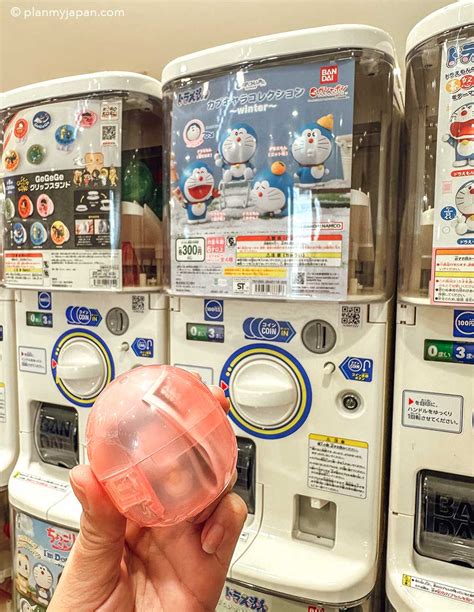 Spalvingų Gashapon automatų pasirinkimas