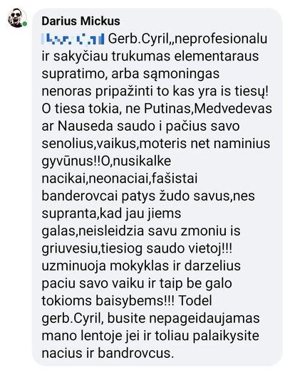 Dariaus Mickaus atsitiesimo kelias