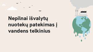 Mikroplastiko patekimas į vandens telkinius