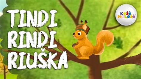 iliustracija prie dainelės Tindi Rindi Riuška