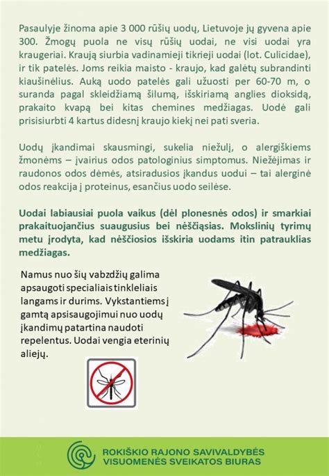 Apsauga nuo vabzdžių įgėlimų