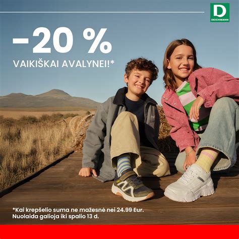 Vaikiški batai Deichmann parduotuvėje