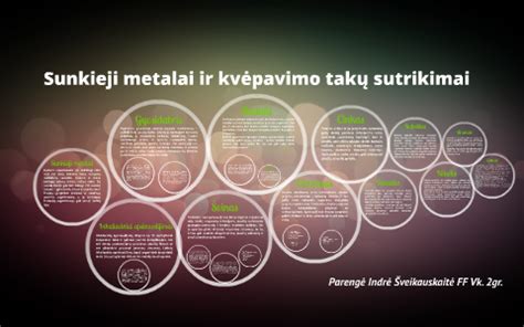 Simbolinis vaizdas: sunkieji metalai organizme