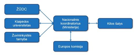 schema, vaizduojanti institucijų ryšius ir reformų eigą