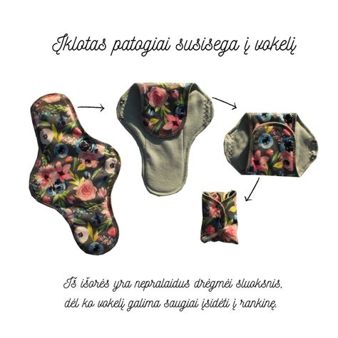 Vyriškų sauskelnių-kelnaičių ir įklotų pavyzdžiai